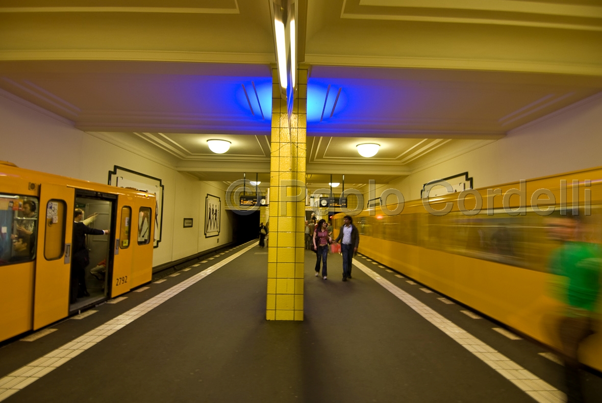 U-Bahn (subway) station, Berlin, Germany
(cod:Berlin 32)